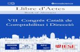 Llibre Actes VII Congrés Català de Comptabilitat i Direcció · Only - Case Study President i coordinador: Axel Ehberger ... (Henkel Iberica) _____ Noves Tendències en Controlling