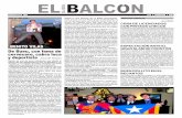 EL BALCON A IL ST L DE - estila.org · N O C A B L E El Balcón de La Estila es un periódico universitario libre que no se identifica con las opiniones de sus articulistas y colaboradores