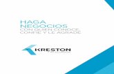 HAGA NEGOCIOS - Kreston Ecuador - Kreston, kreston … KRESTON.pdf · Nuestra firma desde el año 2001 viene proporcionando al sector empresarial del país servicios profesionales