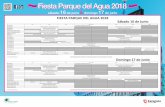 Fiesta Parque del Agua 2018 … · concierto del grupo "perdiendo los papeles" (g) golf (22) centro ... fiesta parque del agua 2018 sábado 16 de junio ii gran gimkhana ...
