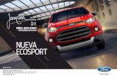 FICHA TÉCNICA ECOSPORT final2013 2 - Venta de carros …jorgecortes.com.co/wp-content/uploads/2013/03/ficha_ford_ecosport.pdf · SUV DE CLASE MUNDIAL La nueva EcoSport hace parte