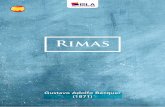 Rimas - ISLA Spanish School Salamanca · La obra Rimas fue escrita por el autor Gustavo Adolfo Bécquer. Aunque él vivió gran parte de su vida en la época del realismo, ...