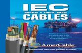 CIR Catalog 4/04 FINAL - Nexans AmerCable Incorporated · Clasificaciones de 90 °C: Basado en IEC 60092-352 Tabla 1 con una temperatura ambiente de 45 °C. 1 www. amercable.com •