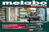 NOVEDADES Y OFERTAS - specials 2016...  ASC 30-36 »AIR COOLED«, ... nico motor Brushless de Metabo