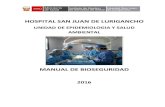HOSPITAL SAN JUAN DE LURIGANCHO - HSJL - Inicio · Normas de bioseguridad en consultorio de gineco - obstetricia 28 6.4.2. ... Normas de bioseguridad en el manejo de residuos sólidos
