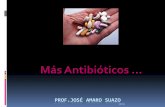 Más Antibióticos - academico.upv.clacademico.upv.cl/doctos/ENFE-6017/{103AD534-8A1F-456C-9BF8... · ribosómica 30 S de la bacteria. 1) ... se unen a la subunidad 30 s específicamente