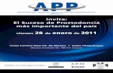 Invita: El Suceso de Prostodoncia más importante del paístecnicadental.com/correos/app/programa-app.pdf · • Diagnóstico y tratamiento en prótesis bucal fija I • Diagnóstico