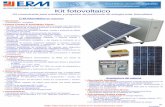 Kit fotovoltaico - ERM Automatismes Industriels · Concepción de un sistema ... Software de dimensionamiento de sistema fotovoltaico Estudio de las ... •Comparación entre inversión
