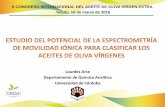 Lourdes Arce Departamento de Química Analítica …evoocongress.qvextra.es/wp-content/uploads/2016/04/Research-in... · humedad/tierra, moho, aceites de alpechinera, aceite de repaso,