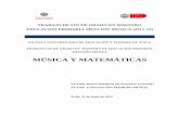 MÚSICA Y MATEMÁTICAS - Gestión del Repositorio ... · Trabajo de Fin de Grado: Música y Matemáticas Rosa Marina Blázquez Lozano Página - 2 - INDICE 1. Introducción ...
