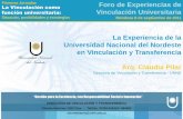 La Experiencia de la Universidad Nacional del … · CONSORCIO GTEC - NORTE ... / Transferencia e Innovación en las Universidades, Incubadoras, Parques Tecnológicos y Empresas de