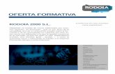 OFERTA FORMATIVA - rodoia.com · Patologías y toma de decisiones 15 RRHH X ... Roles en los equipos de trabajo 15 RRHH X Sesgos, trampas psicológicas y patologías en la toma de