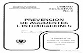MINISTERIO DE SALUD REPUBLICA DE COLOMBIA … · REPUBLICA DE COLOMBIA MINISTERIO DE SALUD Dirección de Participación de la Comunidad UNIDAD EDUCATIVA No. 9 PREVENCIÓN DE ACCIDENTES