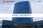 TORRE IBERDROLA - mitsubishielectric.es · sus 165 metros de altura, 41 plantas, ... UNIDADES EVAPORADORAS Las unidades interiores ... funcionamiento, ...