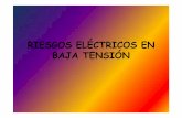 RIESGOS ELÉCTRICOS EN BAJA TENSIÓN - jsoriaq …jsoriaq.wikispaces.com/file/view/riesgo electrico.pdf/500589614... · L i éit l d p:ti tLos riesgos eléctricos son de cuatro tipos: