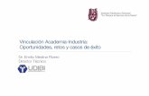 Vinculación Academia-Industria: Oportunidades, retos y ...taranis.cua.uam.mx/refep/wp-content/uploads/2016/11/Reunión-REF… · • NOM-177-SSA1-2013 Intercambiabilidad y Biocomparabilidad
