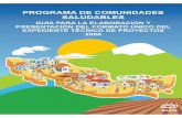 GUÍA PARA LA ELABORACIÓN - gob.mx · guÍa para la elaboraciÓn y presentaciÓn del formato Único del expediente tÉcnico de proyectos 2006 programa de comunidades saludables 6.