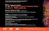 Introducción a la Econometría con Stata - uaa.mx · con Stata Curso Información: Centro de Educación Continua, IIEc ... Fecha límite para la preinscripción: 25 de mayo de 2015