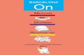 BARCELONA On COMUNITAT DE SANT’EGIDIO • … On BCN 2017_web.pdf · barcelona comunitat de sant’egidio 2017 comunitat de sant’egidio • on menjar, dormir, rentar-se • barcelona
