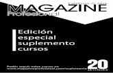 Edición especial suplemento cursosmagazineprofesional.com/download/Suplemento.pdf · expertos en capacitación en Peluqueria y Estética. Recupero de la inversión y una renta segura.