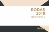 Menú Paraiso - cateringelcine.comcateringelcine.com/wp-content/descargas/2019/menu_paraiso.pdf · Con una tradición gastronómica reconocida y el aval de la ... carta de menús