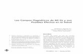 Los Campos Magnéticos de 60 Hz y sus Posibles …bibliotecadigital.univalle.edu.co/bitstream/10893/1550/2/Rev.Ing. y... · ejemplos de fuentes generadoras de campos y ... Ocupacionales