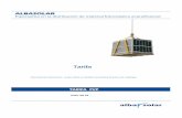 Tarifa - albasolar.esalbasolar.es/wp-content/uploads/2016/11/Catálogo-Albasolar.pdf · ALBASOLAR Especialista en la distribución de material fotovoltaico al profesional TARIFA PVP