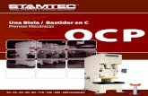 OCP Una Biela Bastidor en C Prensas Mecánicas - … · La nueva prensa de 1 biela de bastidor en C serie OCP de ... de montaje MODELO OCP-25 OCP-35 OCP-45 OCP-60 OCP-80 ... motor,