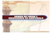 ARMAS DE FUEGO Y MUNICIONES EN …€¦ · ARMAS DE FUEGO Y MUNICIONES EN GUATEMALA Mercado legal y tráfico ilícito 13 LAS ARMAS DE FUEGO EN EL CONTEXTO REGIONAL Más de 740,000