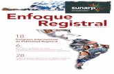 Enfoque Registral - Sunarp · ... se inicia un nuevo año y con el un renovado camino de retos y oportunidades para que la Sunarp ... siness del Banco ... de de Sunarp y la mecánica
