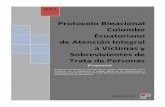 Protocolo Binacional Colombo Ecuatoriano de …migracion.iniciativa2025alc.org/download/07ECc_Protocolo_Ecuador... · instituciones que forman parte de la Red Binacional Colombo-Ecuatoriana