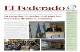 N u ev o spry c tf nm ia dl ó FOPBA La capacitación ...el-federado.fopba.org.ar/images/el-federado/el-federado-28.pdf · Odontología de la Universidad Nacional de La Plata, ...