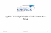 Agenda Estratégica de I+D+i en Aeronáutica AEIA · -Formato ppt-Propuesta líneas troncales-Propuesta tecnologías emergentes ... Sistemas de control de tráfico aéreo que conllévenla