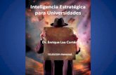 Inteligencia Estratégica para Universidades - …telescopivzla.net/docs/inteligencia_estrategica.pdf · OBJETIVOS DE LA INTELIGENCIA ESTRATEGICA • Aportar información relevante