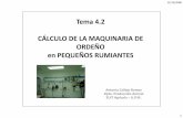 Tema 4.2 CÁLCULO DE LA MAQUINARIA DE - OCW …ocw.upm.es/produccion-animal/ordeno-mecanico/Tema_4._CALCULO… · La nueva norma ISO 5707, en sus aspectos cualitativos, admite una