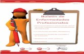 Boletín de Enfermedades Profesionales - portal.ugt.orgportal.ugt.org/saludlaboral/publicaciones/CCAA/Andalucia/BOLETIN DE... · tacan los movimientos repetitivos de manos o brazos