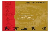 publicidad tai chi · “La teoría sin experiencia es vacía; la experiencia sin teoría es ciega” (P. Freire) Los Cursos de Formación de Profesores de Tai Chi Yang y Chen, son