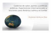 Vivianne Ventura Dias - sela.org · Importancia de las Pymes • La construcción de capacidades se hace a lo largo del tiempo, en un determinado territorio: los instrumentos son