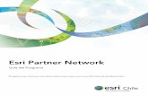 Esri Partner Network · de ArcGIS® Desktop y licencias de ArcPad® que se pueden instalar hasta en cinco equipos. • Esri ofrece licencias de desarrollo a un costo atractivo