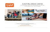 CATÁLOGO 2016 - | CMA-sciencecma-science.nl/resources/dealers/es/catalog/cmacatalog2016_es.pdf · CATÁLOGO 2016 Productos para la enseñanza de las ... Tel: +31 20 7600 920 Fax: