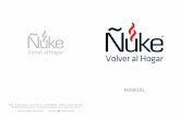 MANUAL 2014 ÑUKE - Estufas a leña Ñuke - … · INTRODUCCION Queremos agradecerles y felicitarlos por elegir un calefactor Ñuke. Los Productos Ñuke son de muy buena calidad.