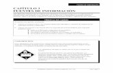 CAPÍTULO 3 FUENTES DE INFORMACIÓN - cpwr.com 3_ES.pdf · Las placas y etiquetas del Departamento de Transporte ... (Norma de Comunicación de Riesgos de OSHA, ... ’ Precauciones