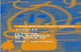 CICLO Flautas del barroco 2003 - recursos.march.es · 7 SEGUNDO CONCIERTO I Salvador Brotons (1959) Dúo de flautas, Op. 11 (1976) Cristóbal Halffter (1930) Debla (flauta sola) (1980)