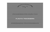 FLAUTA TRAVESERA - conservatorioelejido.es · ESPECIALIDAD FLAUTA TRAVESERA Las enseñanzas de flauta, en las enseñanzas profesionales de música, ...