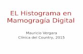 EL Histograma en Mamogragía Digitalgfnun.unal.edu.co/fileadmin/content/gruposdeinvestigacion/fisica... · Automatic Exposure Control. DETECTORES Pantalla-Pelicula Digitales Fotones