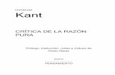Immanuel Kant - Cursosjuliobeltran.wdfiles.com/local--files/cursos: ebooks/Kant_I... · sección sexta el idealismo trascendental como clave para solucionar la ... x kant/crÍtica