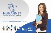 Presentación de PowerPoint - Humannet · HUMANNET UNIMOS TALENTO Y TRABAJO /BRIEF COMPANY PROFILE 2016 Group a Gi Group partner ISO 9001