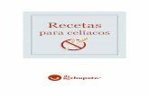 Recetas para celiacos - recetasderechupete.com · TIEMPO DE PREPARACIÓN: 5 MINUTOS 7,6 EUROS/PERSONA PREPARACIÓN SUPER‐FÁCIL 2 PERSONAS Recetas de rechupete INGREDIENTES 12 zamburiñas