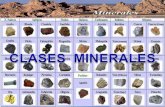 CLASES MINERALES - …iespoetaclaudio.centros.educa.jcyl.es/.../minerales_clases_1bach.pdf · Clase V. CARBONATOS / NITRATOS / BORATOS . Aragonito, CaCO 3 Clase V. CARBONATOS / NITRATOS