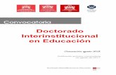 Publicación próxima convocatoria - IBEROibero.mx/.../files/convocatoria_diee_2018_extension_de_fechas.pdf · programas de formación docente, así como de las alternativas que se